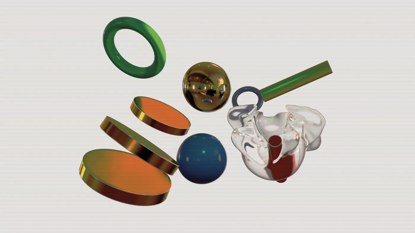 Anodised metal components in several colours