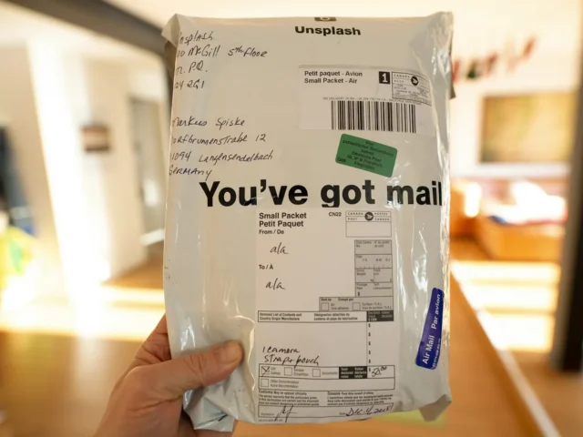 you've got mail-printed pack