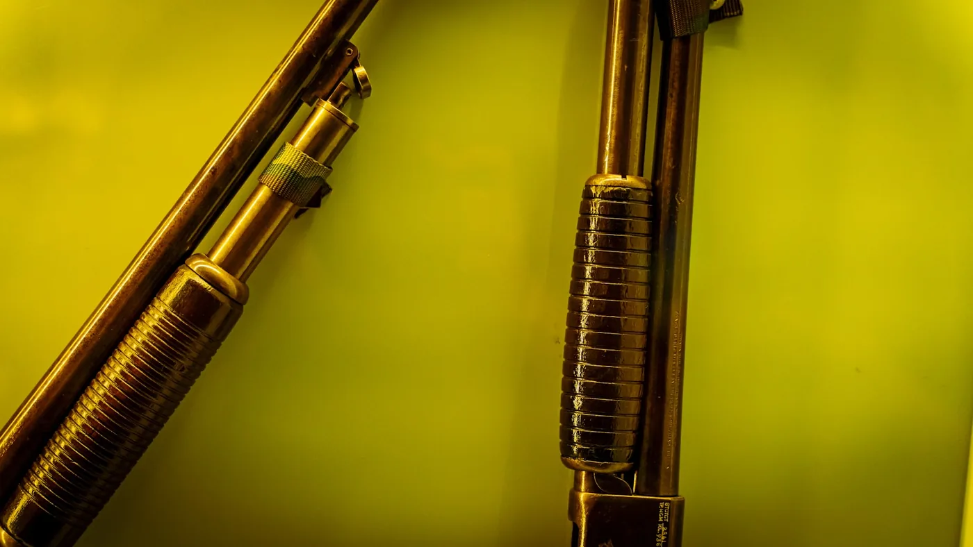 Two fork tubes with their springs